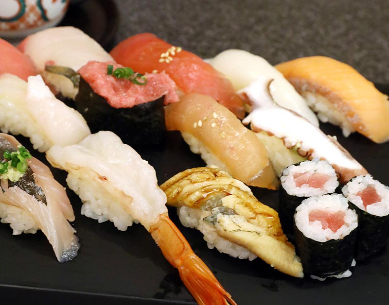 japonská suši restaurace Tokio Jurakučo Foto Petr Horčička 3